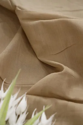 Light Brown Lawn Cotton Fabric
