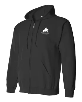 Lochend Stables Full Zip Hoody.