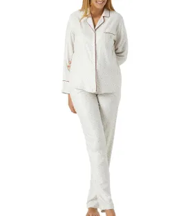 Long Sleeve Pajama Set Printed Multi