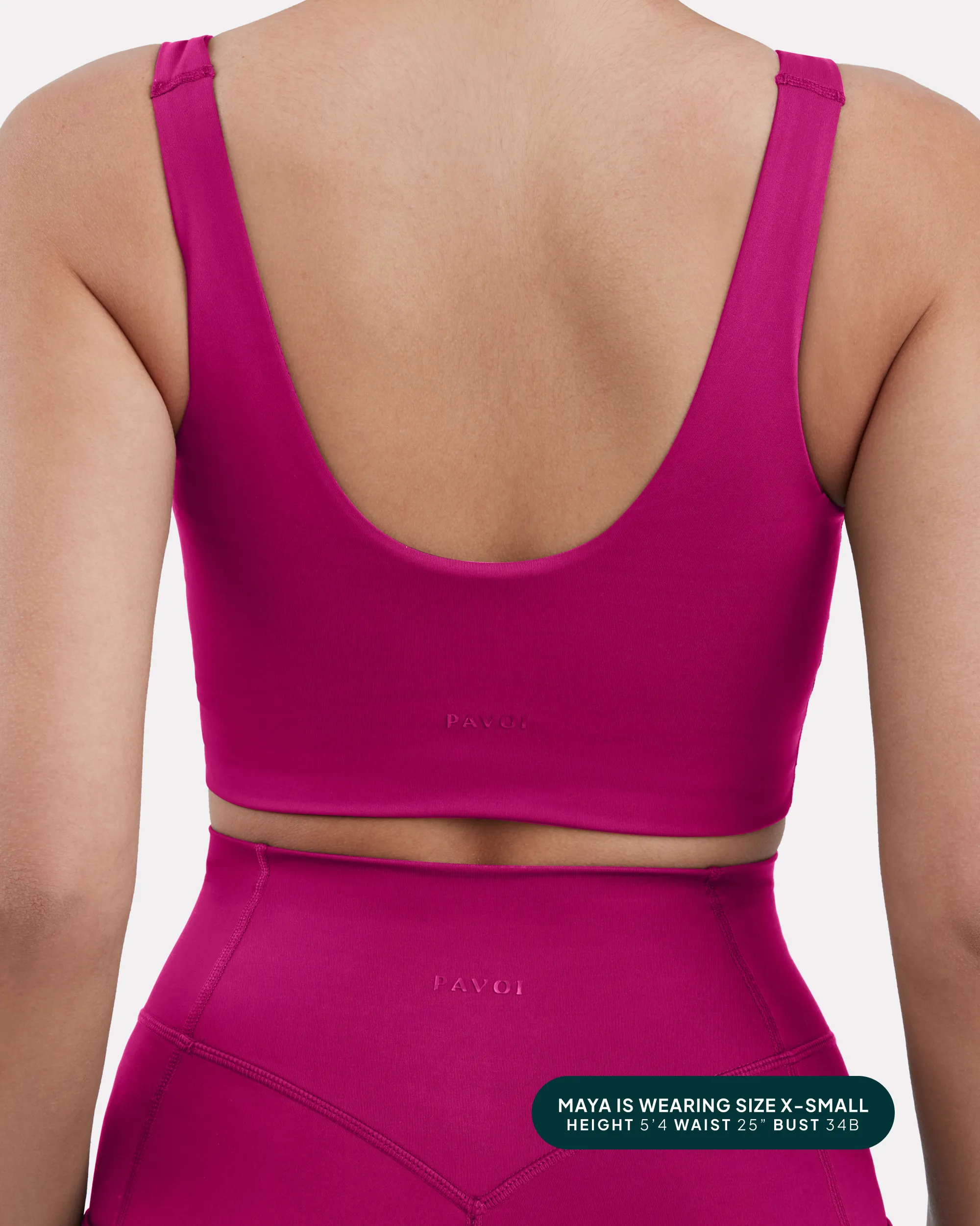Longline Square Neck Medium-Support Padded Sports Bra