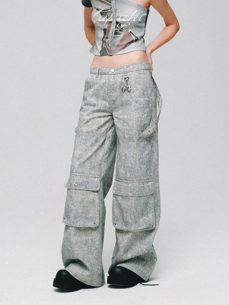 Low waist shapework denim pants【s0000008383】