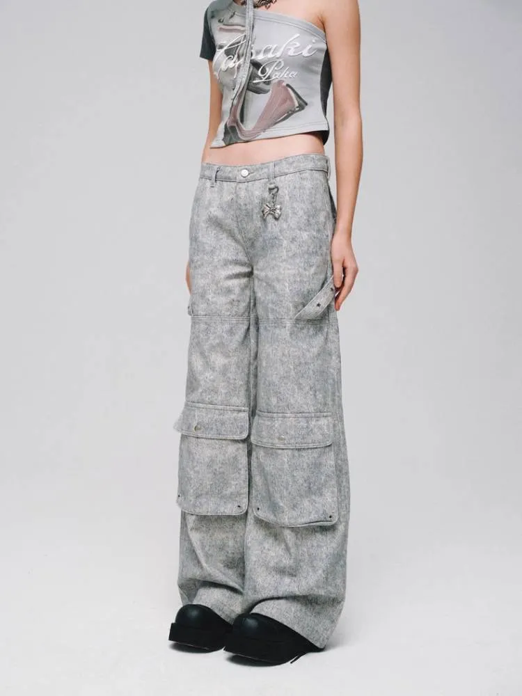 Low waist shapework denim pants【s0000008383】