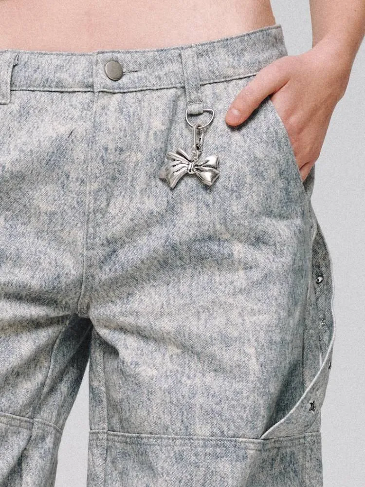 Low waist shapework denim pants【s0000008383】