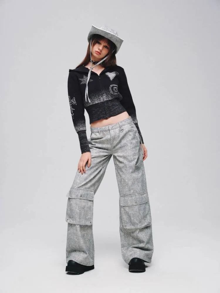 Low waist shapework denim pants【s0000008383】