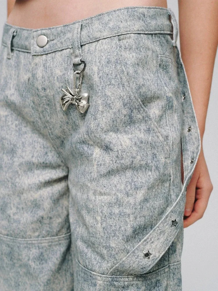 Low waist shapework denim pants【s0000008383】