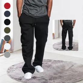 Men's Straight Cargo Pants Trousers