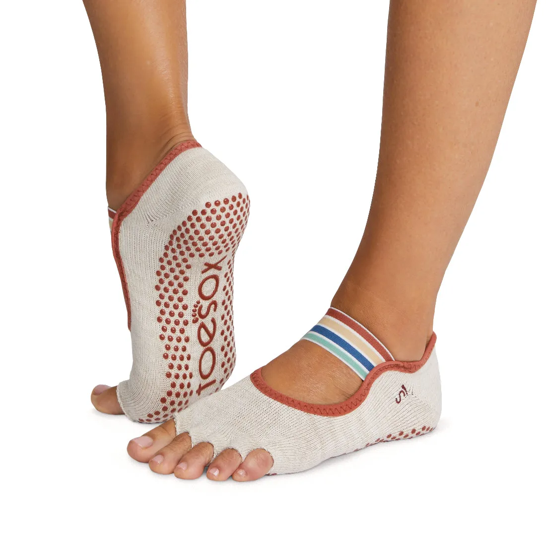 Mia Half Toe Grip Socks (Barre / Pilates)
