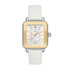 MICHELE Watches Deco Sport Two-Tone Watch (36mm)