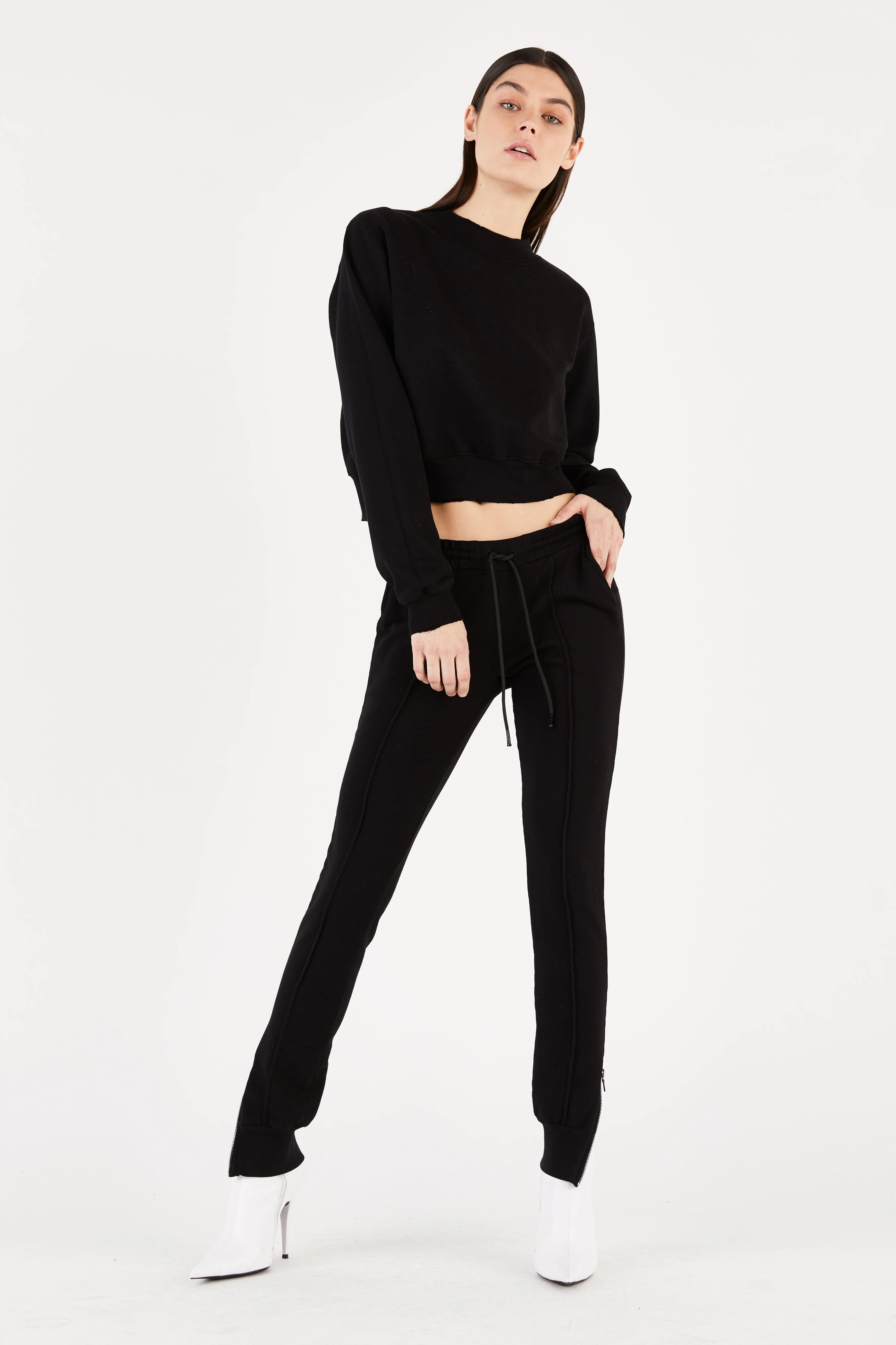 Milan Jogger w/ Ankle Zippers