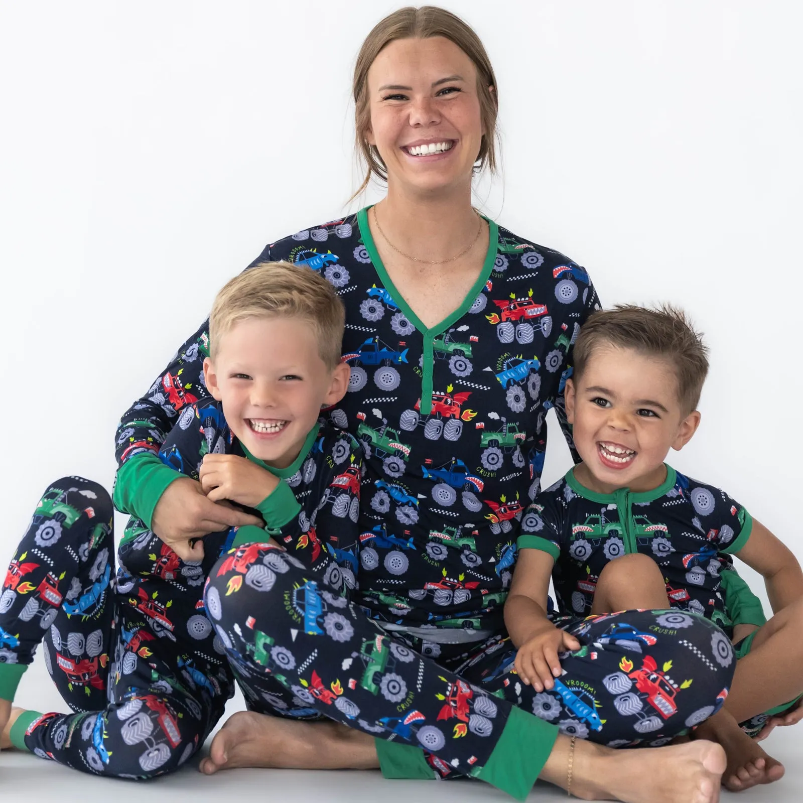 Monster Truck Madness Women's Pajama Top