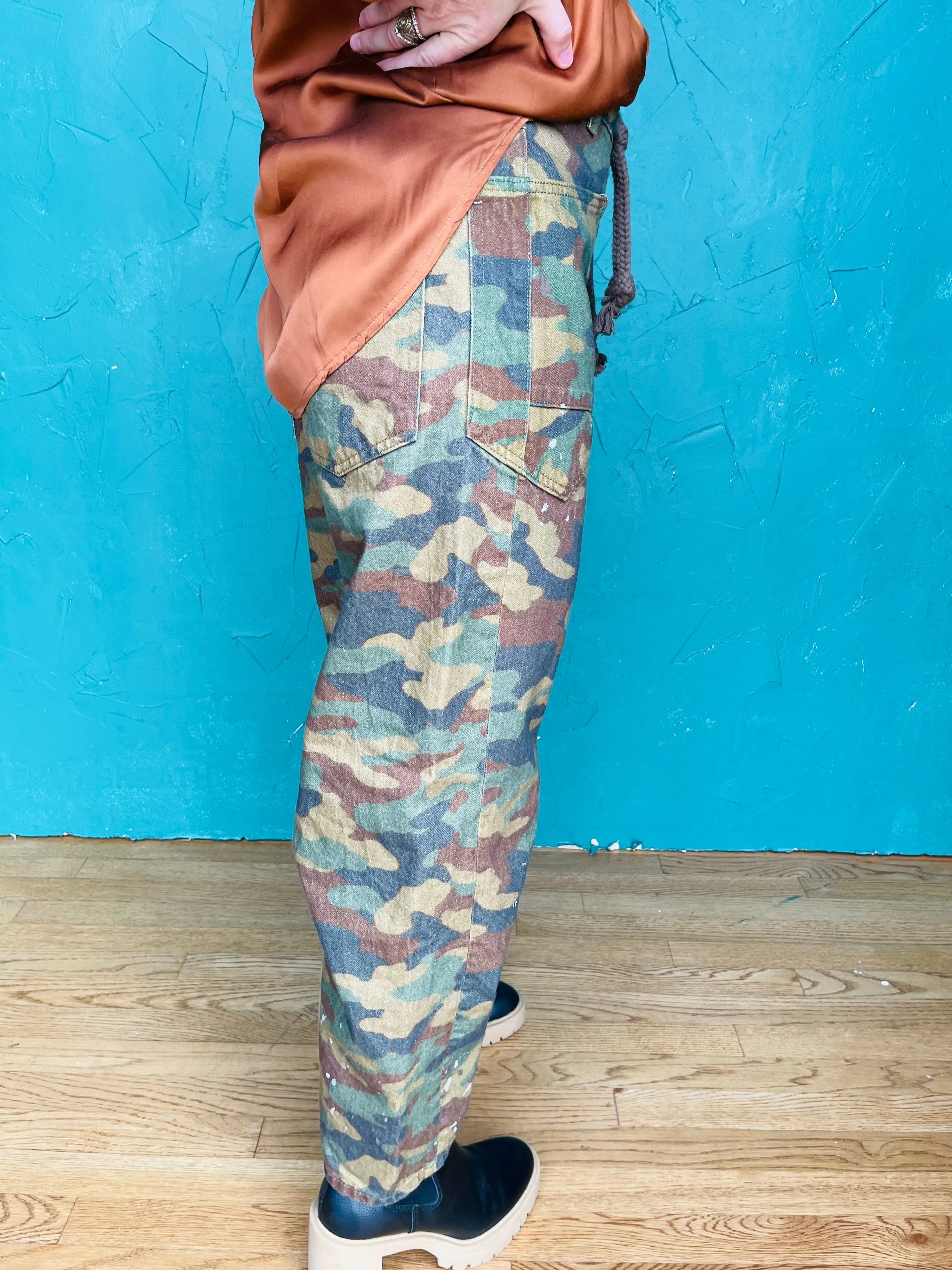 Moxie Printed Camo Pant