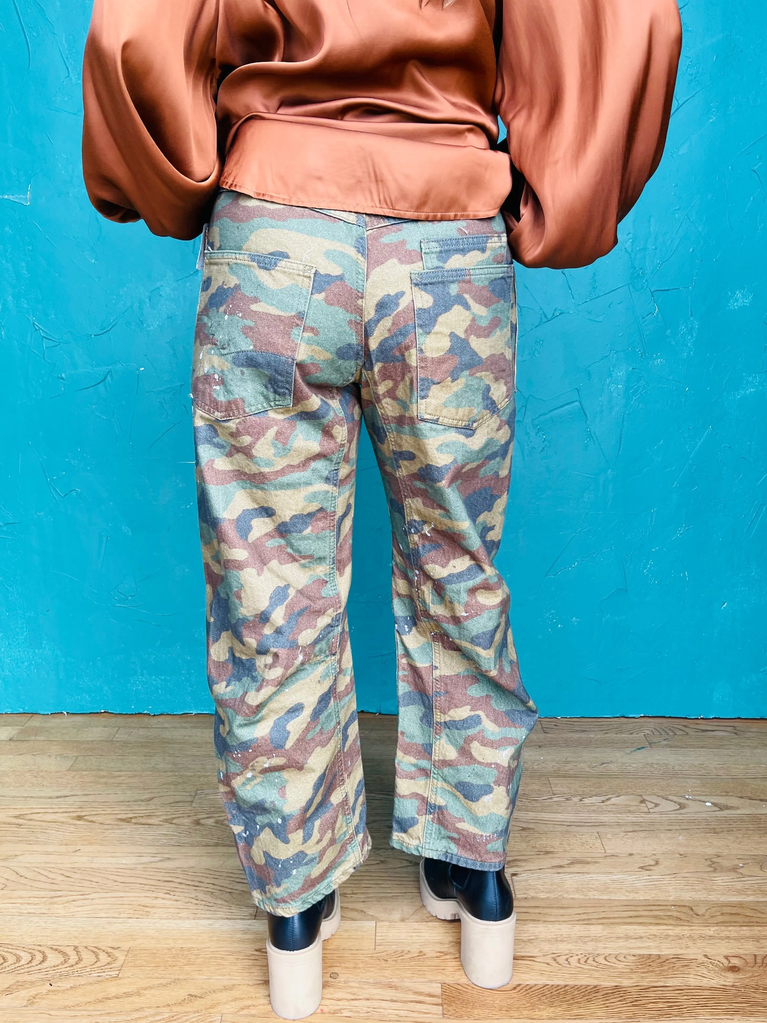 Moxie Printed Camo Pant