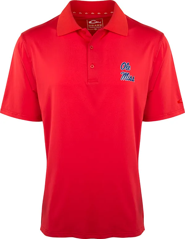 Ole Miss Performance Stretch Polo
