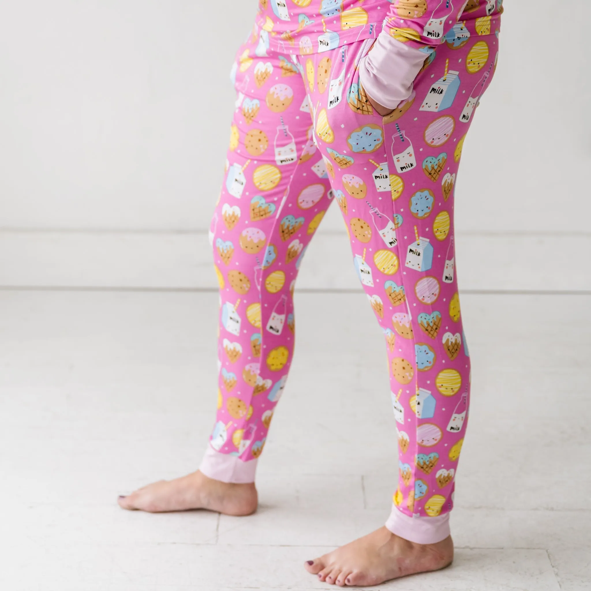 Pink Cookies & Milk Women's Pajama Pants
