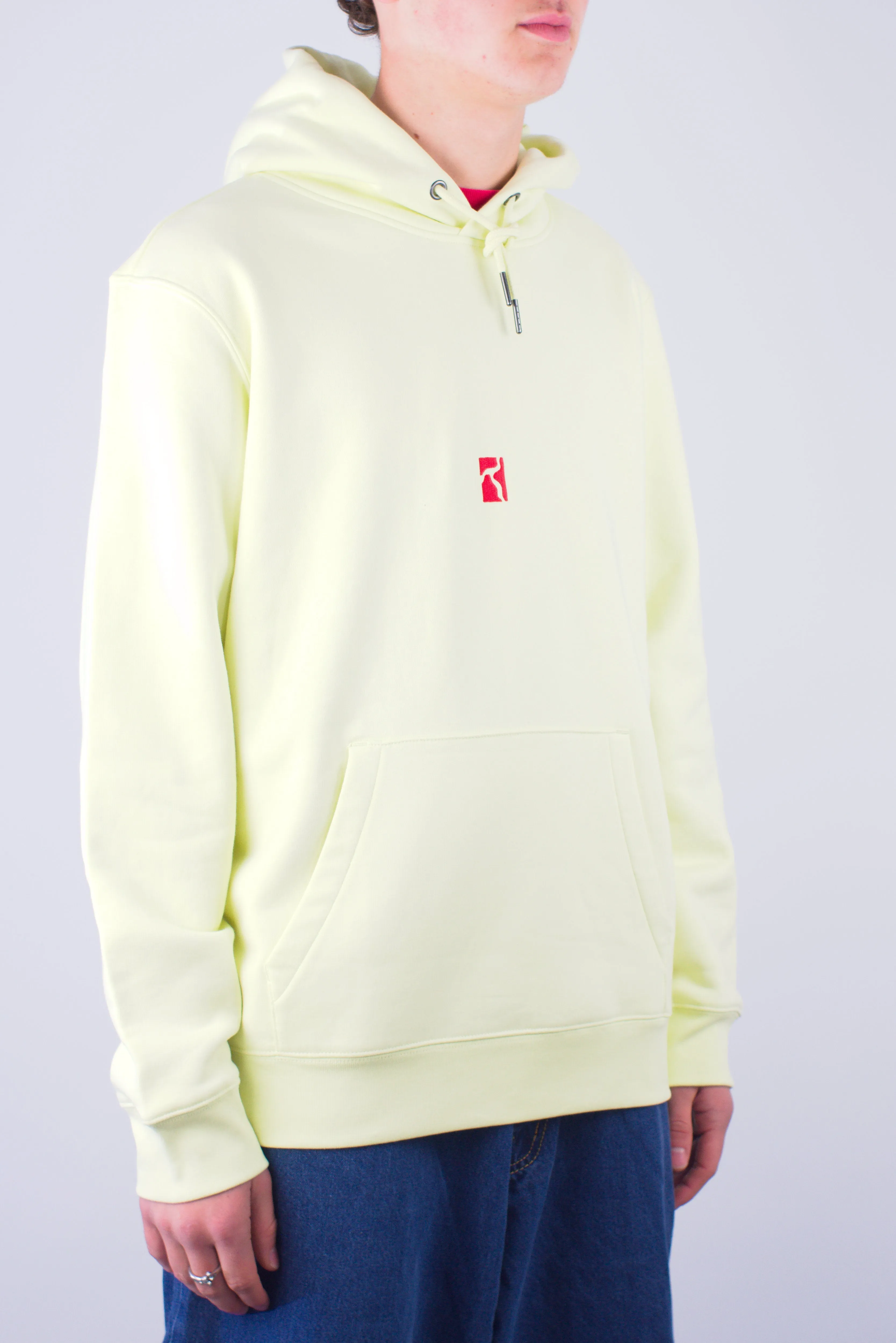Poetic Collective - Blaze Of Noon - Heavyweight Organic Cotton Hoodie - Lemon