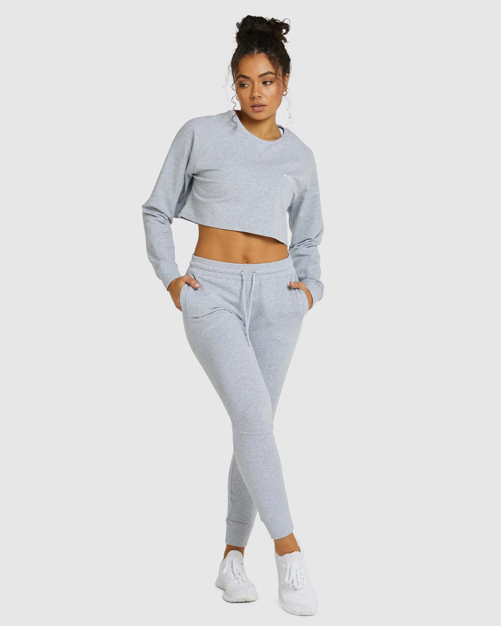 PRIME TRACKPANTS - GREY MARLE