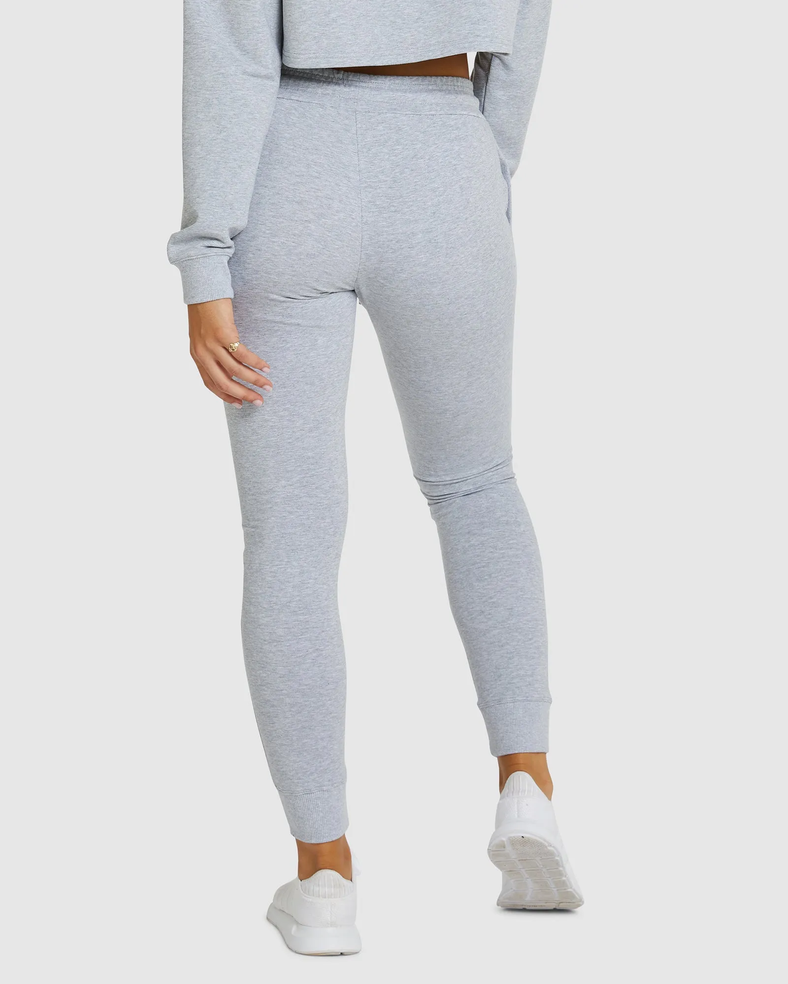 PRIME TRACKPANTS - GREY MARLE