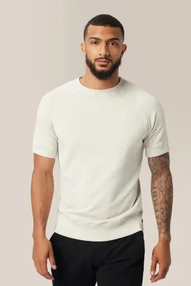 Purpose Short Sleeve French Terry Sweatshirt | Cotton