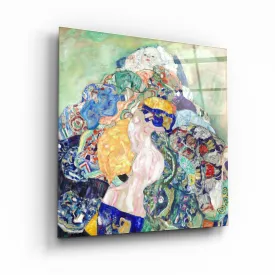."Baby (Cradle)by Gustav Klimt (1917–1918) .". Glass Wall Art