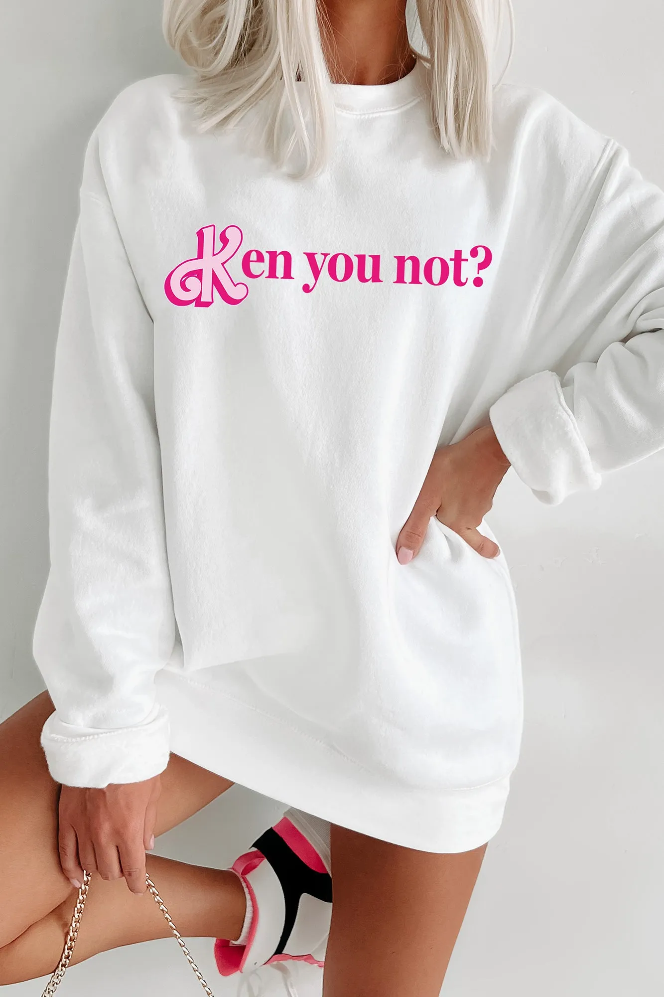 "Ken You Not" Graphic - Multiple Shirt Options (White) - Print On Demand