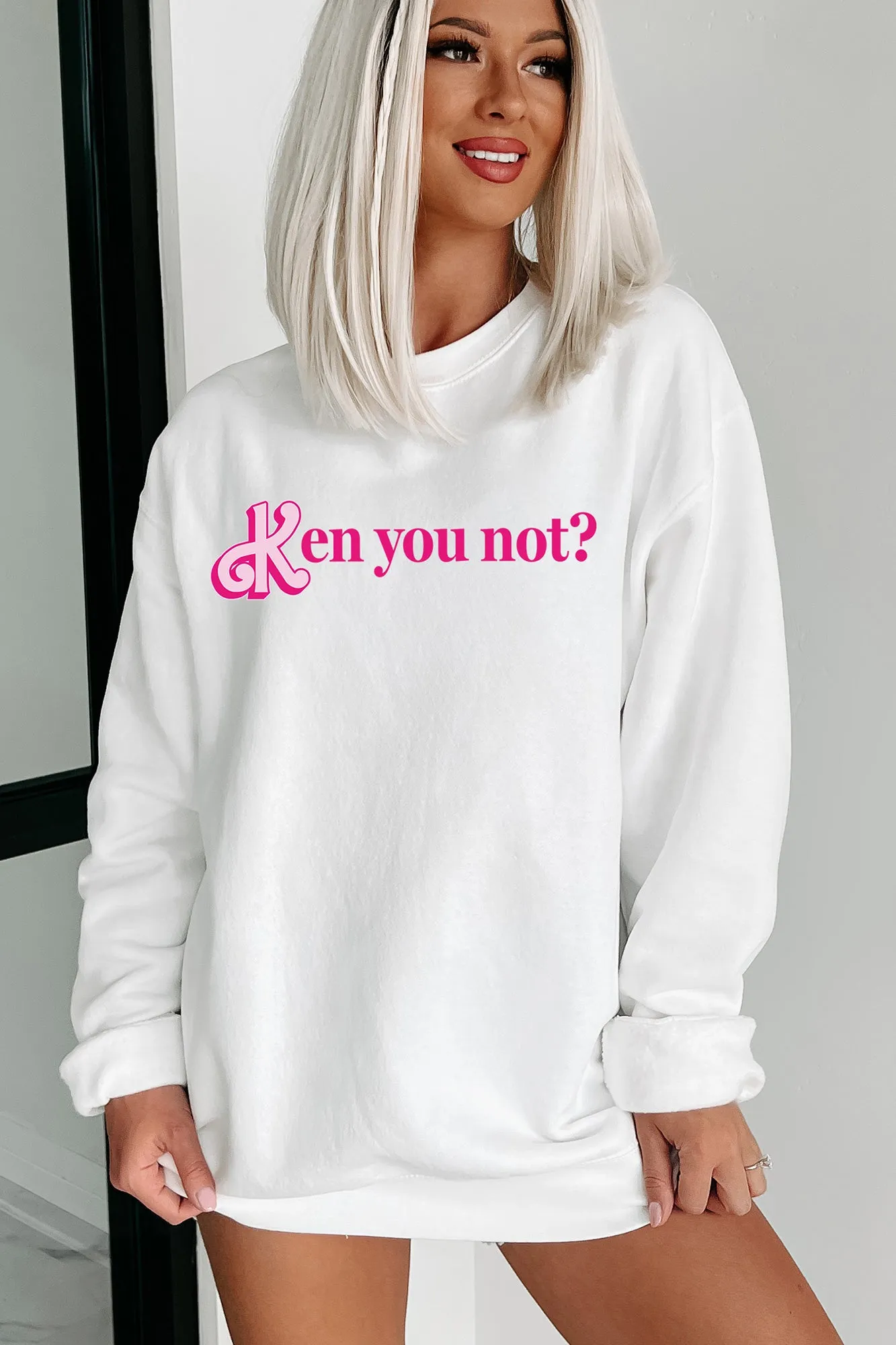 "Ken You Not" Graphic - Multiple Shirt Options (White) - Print On Demand