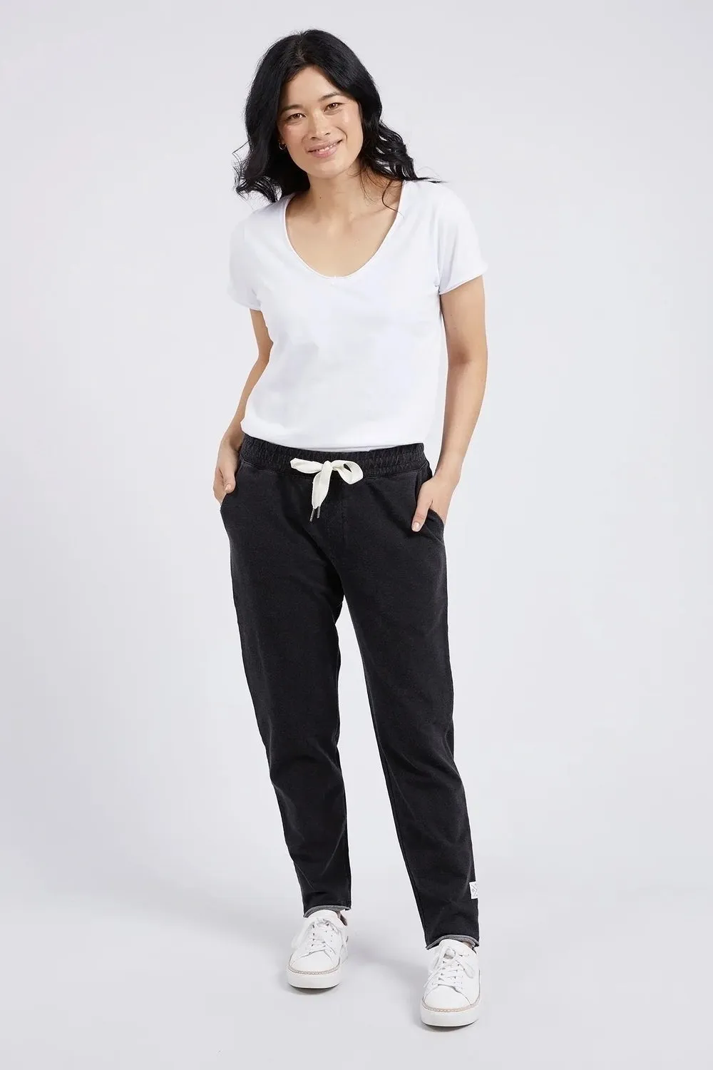 Rickety Pant in Washed Black