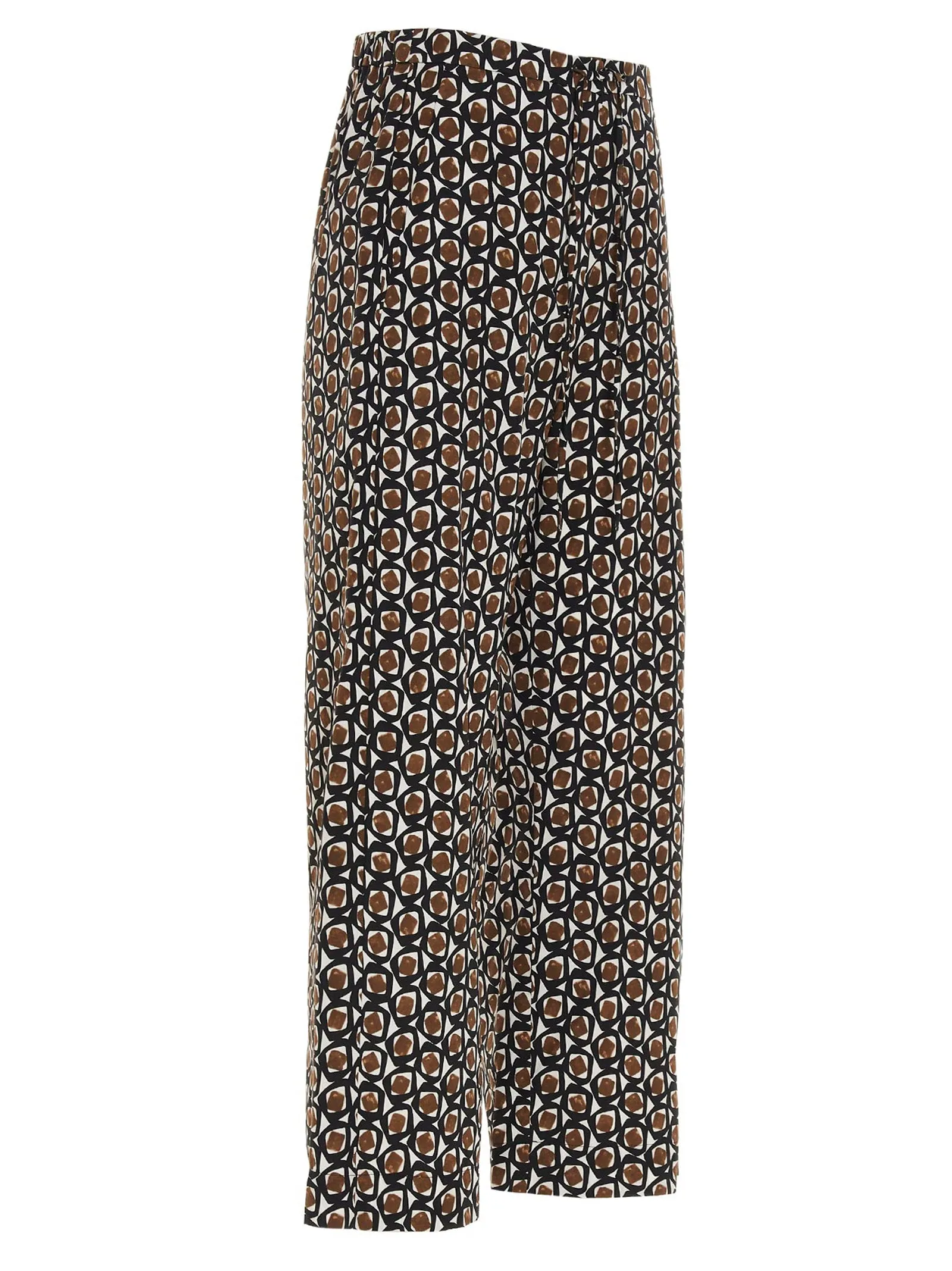 'S Max Mara Printed Wide-Leg Pants