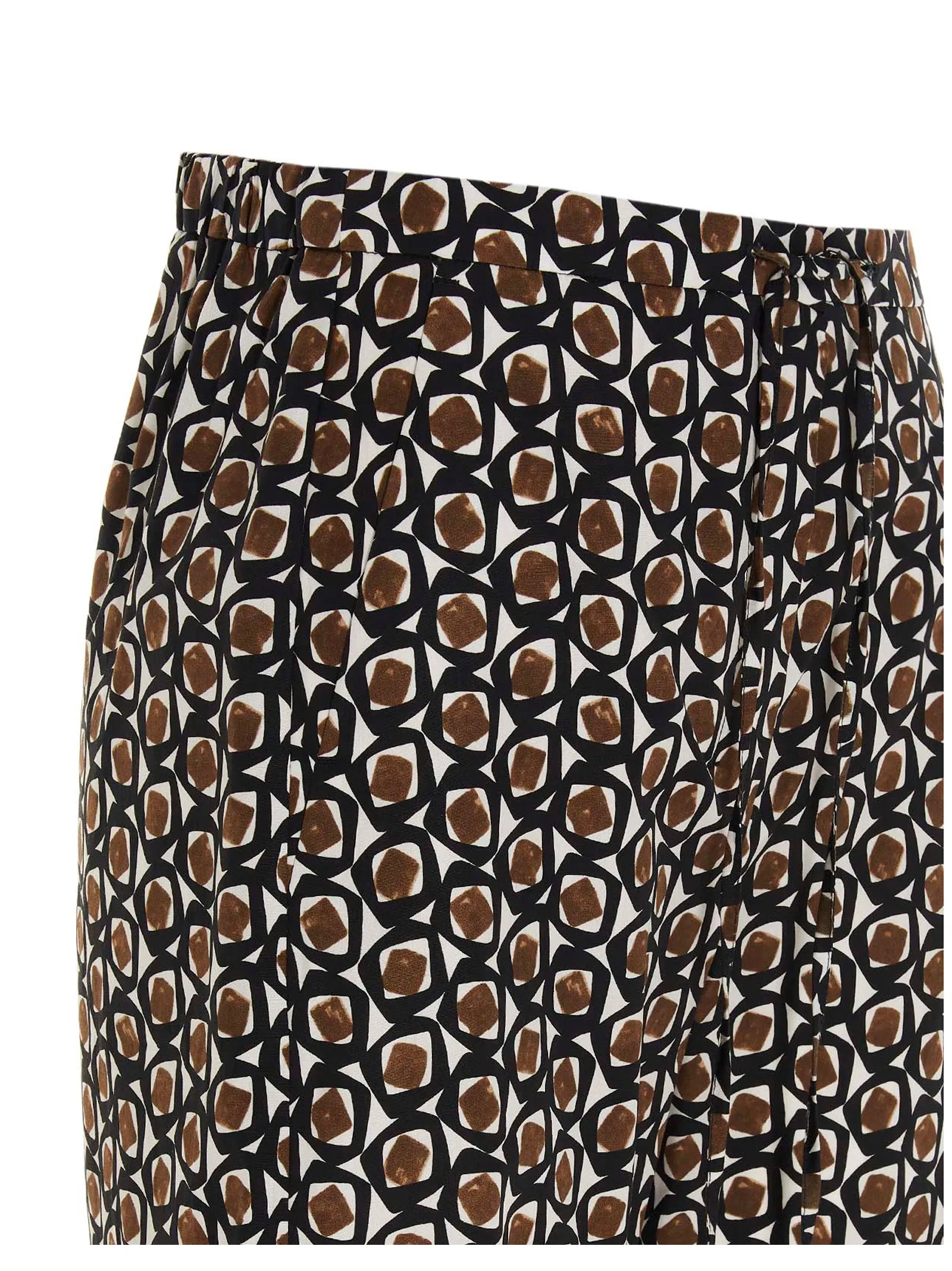 'S Max Mara Printed Wide-Leg Pants