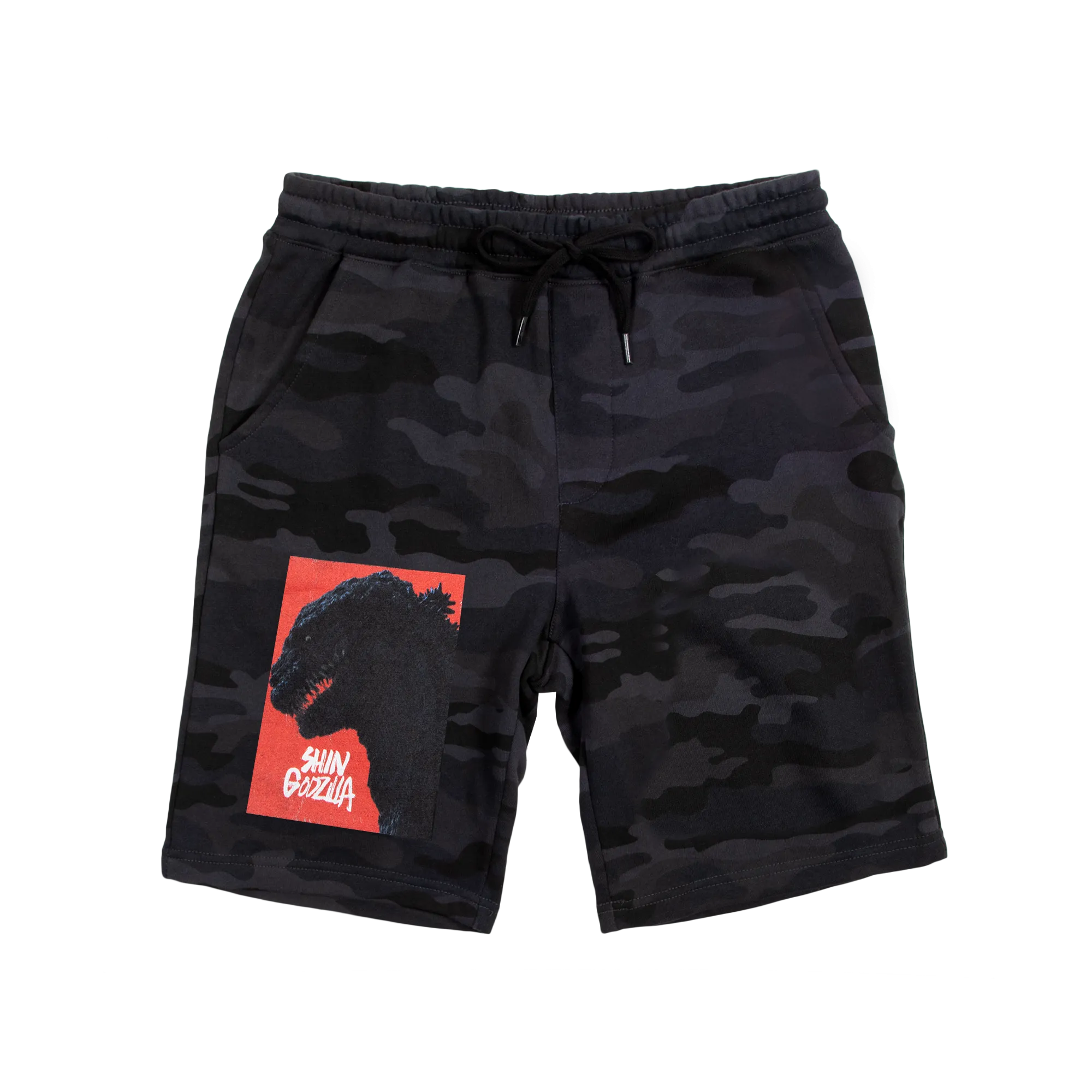 Shin Godzilla Charcoal Camo Shorts