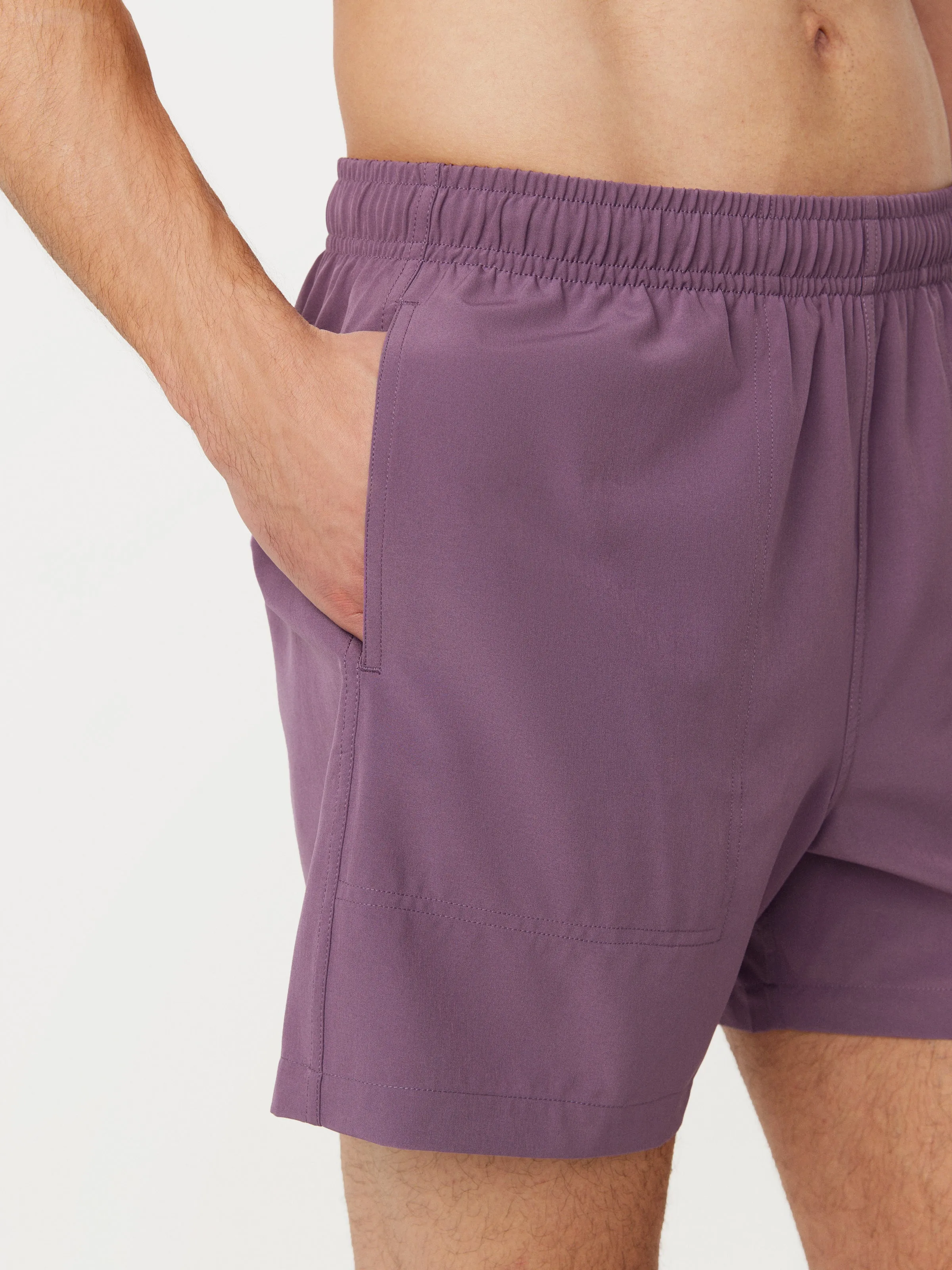 The 5in Swim Short in Purple