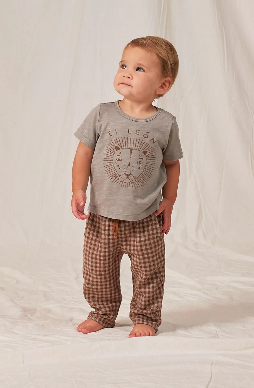 The Ethan Trouser by Rylee & Cru - Check - BABY