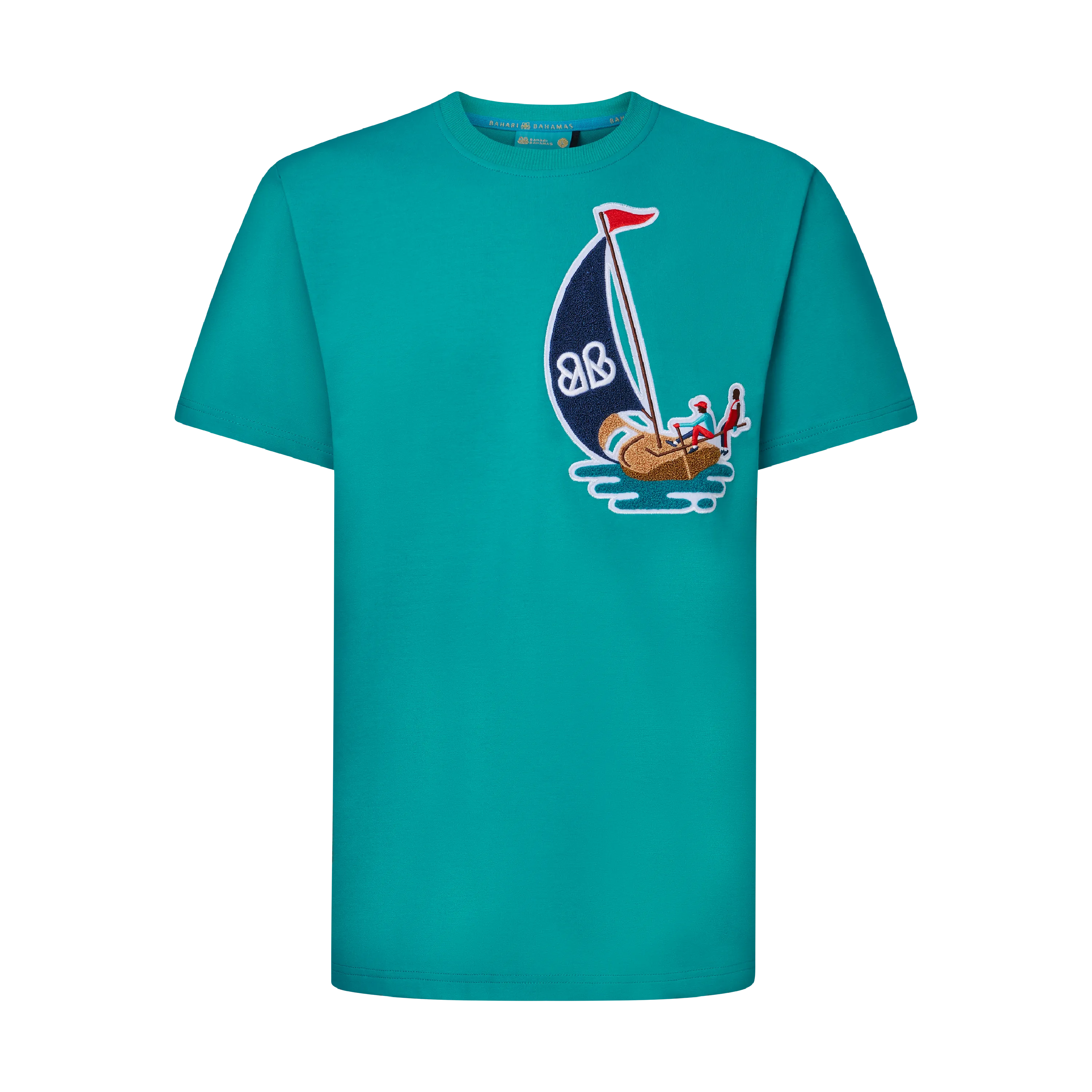 THE NAVIS PATCH TEE-MARINE