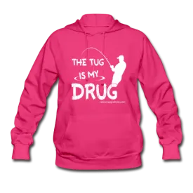 Women's Fuchsia "The Tug Is My Drug" Hoodie