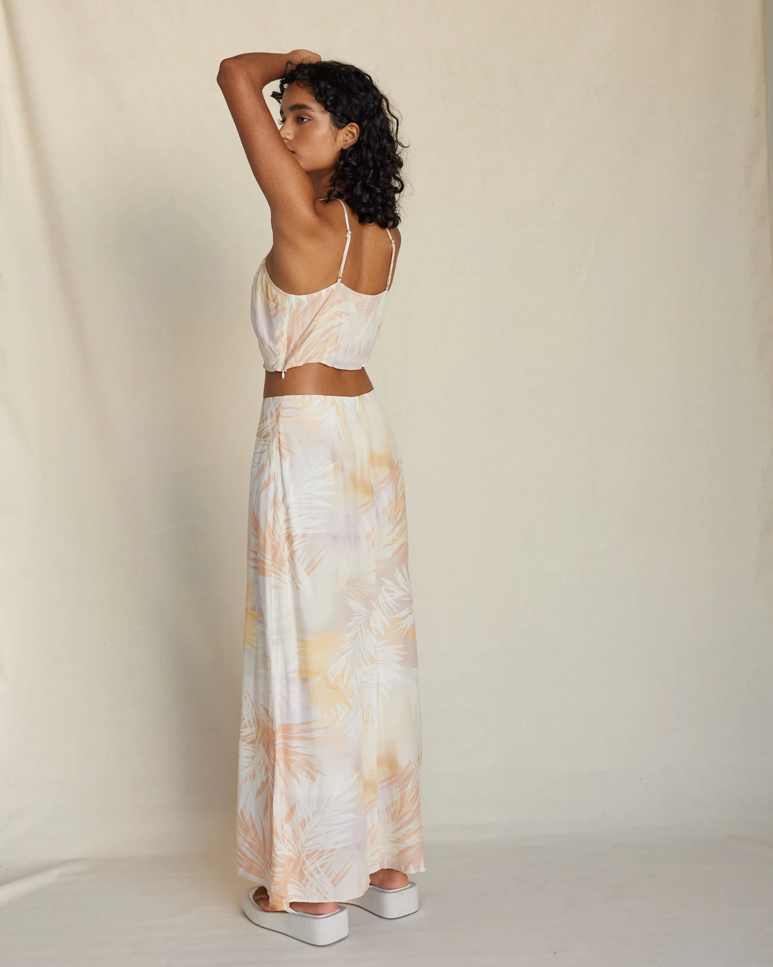 Yasmine Printed Halter Top